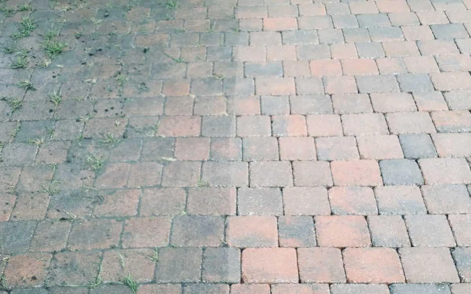 Pavé uni restauré